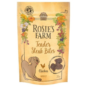 Rosie's Farm Snacks Adult "Mini Steak Bites" Huhn Produktbild