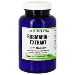 Rosmarinextrakt GPH Kapseln, 180 St Kapseln Produktbild