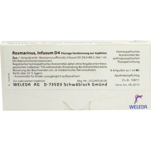 ROSMARINUS D 4 Ampullen Produktbild