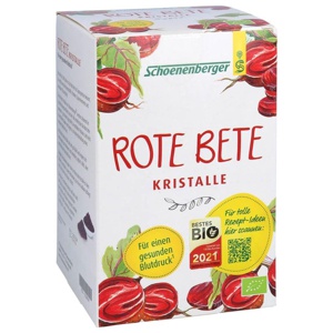 ROTE BETE Kristalle Bio Schoenenberger Pulver Produktbild