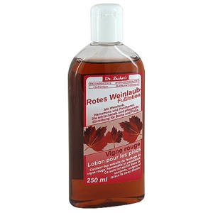 ROTES WEINLAUB Fußlotion Produktbild