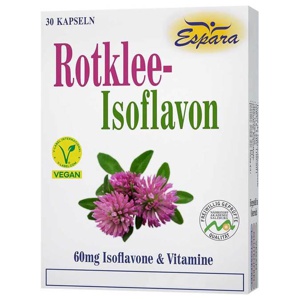 Rotklee Isoflavon Kapseln, 30 St Kapseln Produktbild