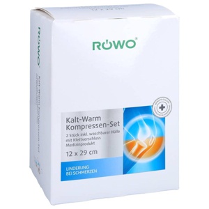 RÖWO Kalt-Warm-Kompresse m.Klettbandage 2 St. Produktbild