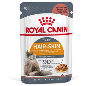 Royal Canin Cat Adult Hair & Skin Care Gravy 12 x 85 g produktbilde