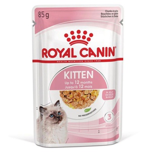 Royal Canin Kitten Jelly våtfôr til kattunge 12x85g produktbilde