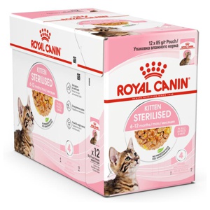 Royal Canin Kitten Sterilised Jelly 12x85 g produkt bild
