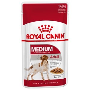 Royal Canin Medium Adult i sås - 10 x 140 g produkt bild