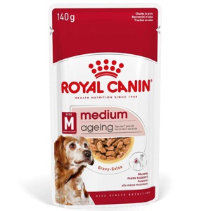 Royal Canin Medium Ageing Gravy våtfôr til hund 10x140 g produktbilde