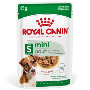 Royal Canin Mini Adult Gravy våtfôr til hund 12x85g produktbilde