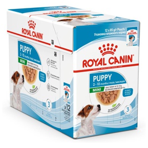 Royal Canin Mini Puppy i sås - 48 x 85 g produkt bild