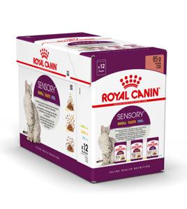 Royal Canin Sensory Smell Taste Feel mixpack i sås - 24 x 85 g produkt bild