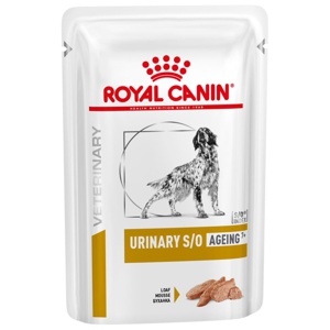Royal Canin Veterinary Canine Urinary S/O Ageing 7+ Mousse - 12 x 85 g produkt bild