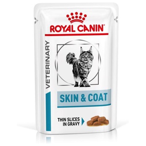 Royal Canin Veterinary Diets Cat Derma Skin & Coat, 12x85 g produktbilde