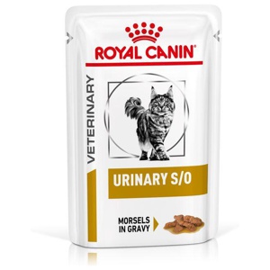 Royal Canin Veterinary Diets Cat Urinary S/O Chunks in Gravy, 12x85 g produktbilde