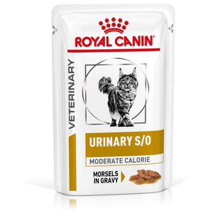 Royal Canin Veterinary Diets Cat Urinary S/O Moderate Calorie 12x85 g produktbilde