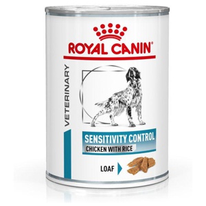 Royal Canin Veterinary Diets Dog Derma Sensitivity Control Chicken with Rice 12 x 410 g produktbilde