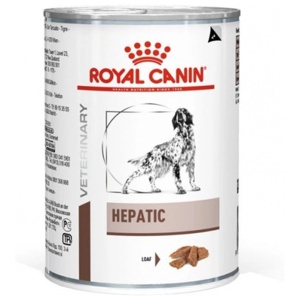 Royal Canin Veterinary Diets Dog Hepatic Loaf 12x420 g produkt bild