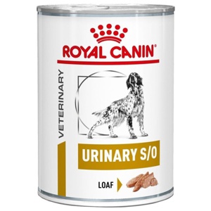 Royal Canin Veterinary Diets Dog Urinary S/O Loaf 12x410 g produkt bild
