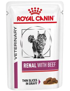Royal Canin Veterinary Feline Renal Beef i sås - 48 x 85 g produkt bild