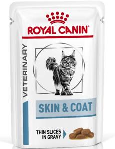 Royal Canin Veterinary Feline Skin & Coat i sås - 48 x 85 g produkt bild