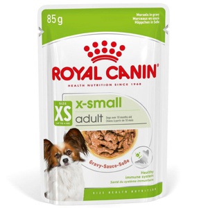 Royal Canin X-Small Adult Gravy våtfôr til hund 12x85g produktbilde