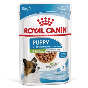 Royal Canin X-Small Puppy in Soße Produktbild