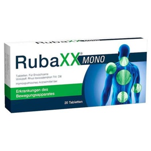 Rubaxx Mono Tabletten, 20 St Tabletten Produktbild