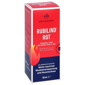 RUBILIND rot Muskel und Gelenks Roll-on Produktbild