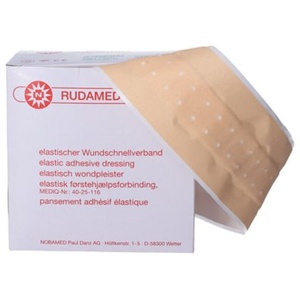 Rudamed Elastik Lærredsplaste 6 cm x 5 m 1 stk produktbillede