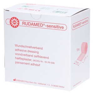 RUDAMED sensitive Wundschnellverband 6 cmx5 m Produktbild