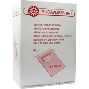 RUDAVLIES-steril Verbandpflaster 10x12 cm Produktbild