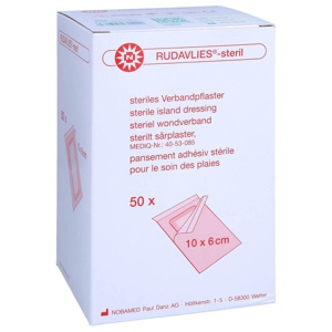 RUDAVLIES-steril Verbandpflaster 6x10 cm Produktbild