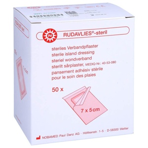 RUDAVLIES-steril Verbandpflaster5x7 cm Produktbild