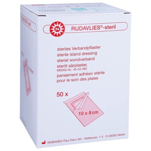 RUDAVLIES-steril Verbandpflaster8x10 cm Produktbild