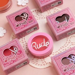 Rude Cosmetics - Cream Puff Natural Blush - 6 Colors Creamsicle - 6g Produktbild