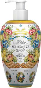 Rudy La Maioliche Bath & Shower Sicilian Orange Blossom 700ml produkt bild