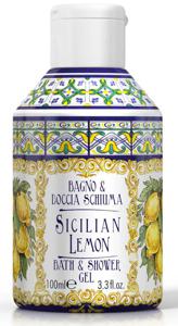 Rudy Sicilian Lemon Le Maioliche Bath & Shower Gel 100 ml produkt bild