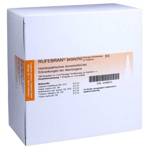 Rufebran broncho Ampullen, 100 St Ampullen Produktbild