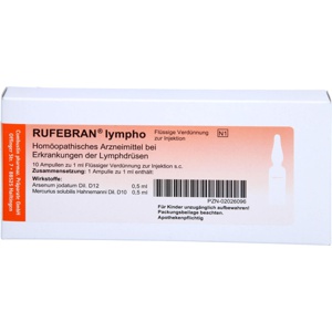 RUFEBRAN-lympho-Ampullen Produktbild