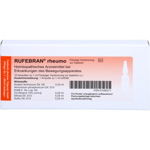 RUFEBRAN-rheumo-Ampullen Produktbild