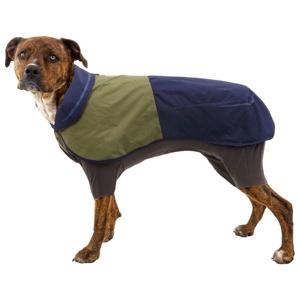 Ruffwear Sun Shower Coverall Hundkappa, Midnight Blue - Storlek S: 43 - 58 cm rygglängd hund produkt bild
