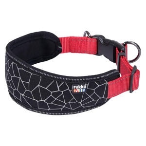 Rukka® Cube Soft Halsband, rot/schwarz Produktbild