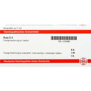 RUTA D 4 Ampullen Produktbild