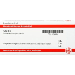 RUTA D 6 Ampullen Produktbild