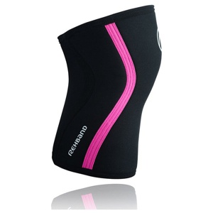 RX Knäskydd 7mm Svart/Rosa produkt bild
