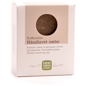 SÆBEVÆRKSTEDET Håndlavet Kaffesæbe 100 g produktbillede