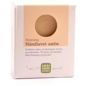 SÆBEVÆRKSTEDET Håndlavet sæbe Honning 100 g produktbillede
