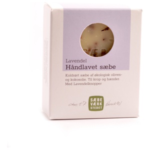SÆBEVÆRKSTEDET Håndlavet sæbe Lavendel 100 g produktbillede