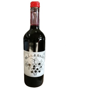 Søbogaard Blåbærsaft Sød Økologisk   730 ml produktbillede