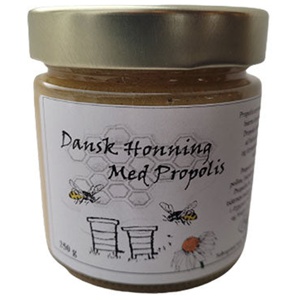 Søbogaard Dansk Honning M. Propolis   250 g produktbillede
